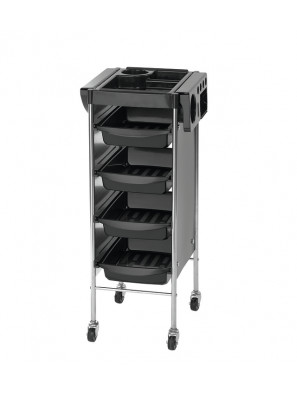 Sibel Werkwagen Passy op wieltjes Zwart