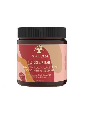 As I Am Restore &amp; Repair Jamaican Black Castor Oil Moisturizing Masque 227gr.