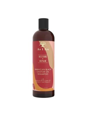 As I Am Restore &amp; Repair Jamaican Black Castor Oil Shampoo 355ml