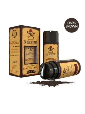 Barbertime Hair Building Keratin Fiber Dark Brown 21gr.