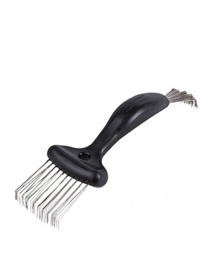 Olivia Garden Borstel Cleaner Zwart