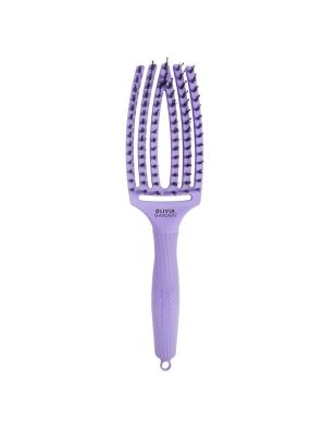 Olivia Garden Borstel Fingerbrush Combo Medium Lavender