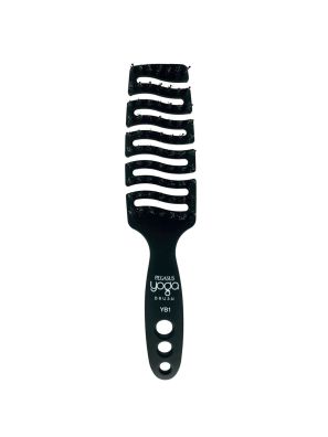 Pegasus Yoga Brush YB1 Boar & Nylon Zwart