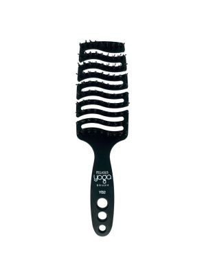 Pegasus Yoga Brush YB2 Boar & Nylon Zwart