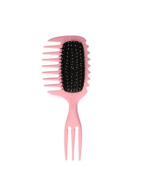 Curly Hair Brush Styling Comb Pink