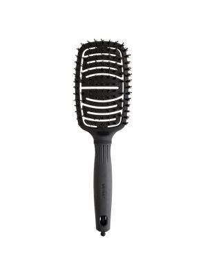 Olivia Garden Borstel Expert Care Flex Combo Zwart