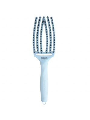 Olivia Garden Borstel Fingerbrush Combo Medium Pastel Blue