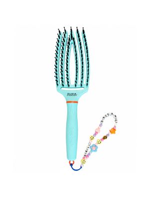Olivia Garden Fingerbrush Combo Inner Child Bubble Blue + Charms