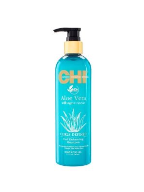 Chi Aloe Vera Curls Defined Curl Enchancing Shampoo 340ml
