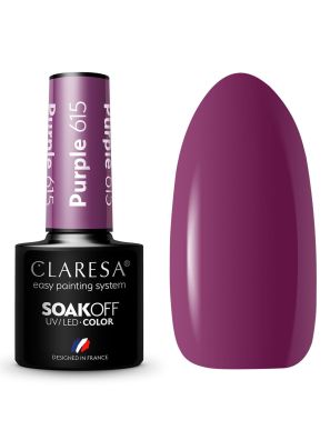 Claresa UV/LED Gellak 5ml Purple 615 Quiet Forest