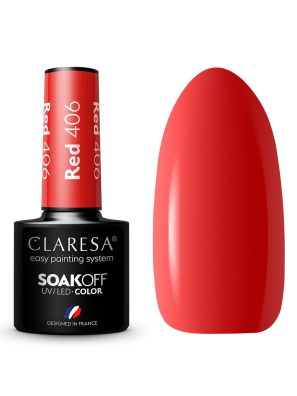 Claresa UV/LED Gellak 5ml Red 406 Rainbow Explosion
