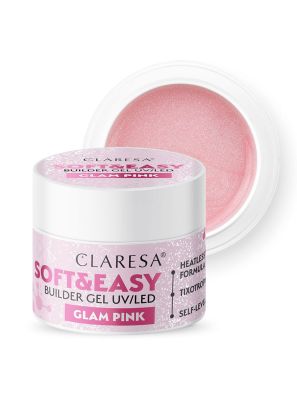 Claresa Keratine Soft & Easy Builder Gel Glam Pink 90gr.
