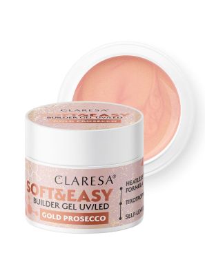 Claresa Keratine Soft & Easy Builder Gel Gold Prosecco 90gr.