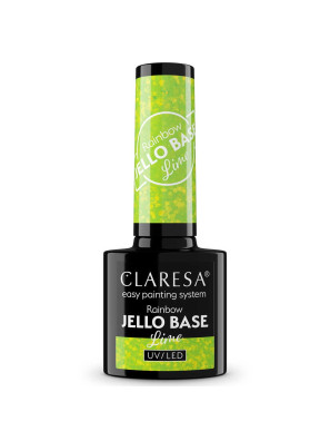 Claresa Rainbow Jello Base Coat Lime 5ml