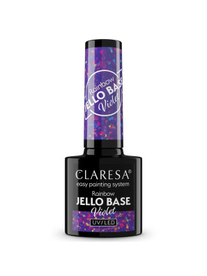 Claresa Rainbow Jello Base Coat Violet 5ml