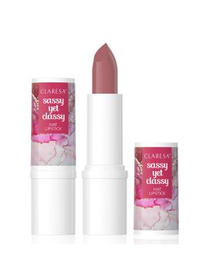 Claresa Matte Lipstick Sassy Yet Classy 13 Saucy 4ml