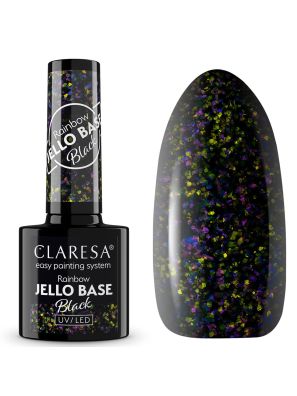 Claresa Rainbow Jello Base Coat Black 5ml