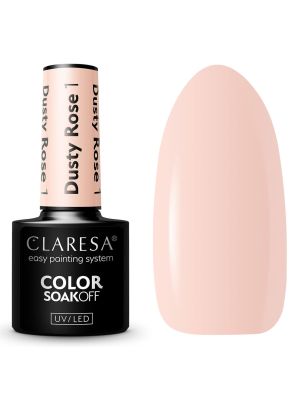 Claresa UV/LED Gellak 5ml Dusty Rose 1