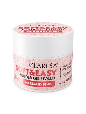 Claresa Keratine Soft & Easy Builder Gel Mermaid Pink 12gr.
