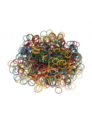 Sibel Elastiekjes Rainbow 500st.