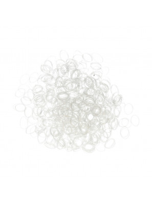 Elastiekjes Claire Transparant 500st.