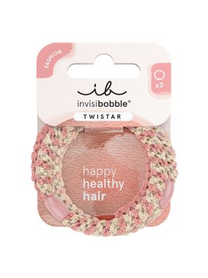 Invisibobble Twistar Blush Braids 3st.