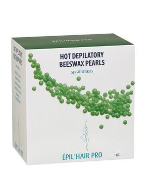 Sibel Epilatie Hot Beeswax Parels 1kg. Groen Gevoelige Huid