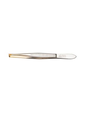 Erbe Solingen Pincet Schuin/Smal Verguld 9CM (ERBE92343)
