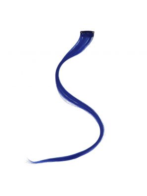 Hair Angels Gekleurde Clip-in Extension Royal Blue 55cm