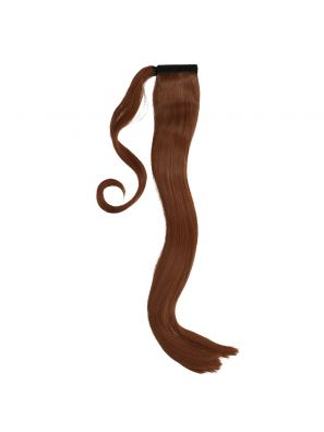 Hair Angels Clip-In Ponytail Extension Straight Teddy Brown