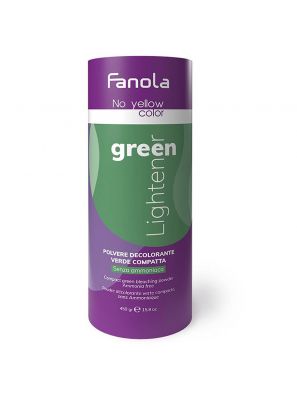 Fanola No Yellow Color Green Lightener Poeder 450gr.