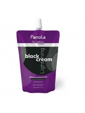 Fanola No Yellow Color Black Cream Lightener 500ml