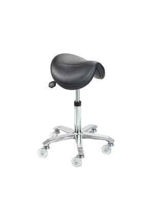 Ergonomische Kappersfiets Jumper Zwart Vaste Zithoek