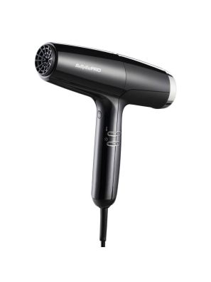 BabylissPRO Falco Föhn Zwart-Zilver 2000W BAB8550BE