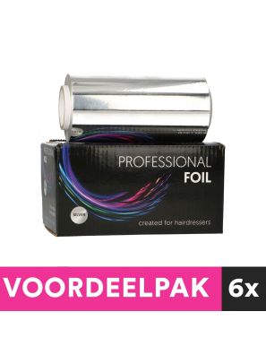 Folie Aluminium Zilver 12cmx100m 15MU Voordeelpakket