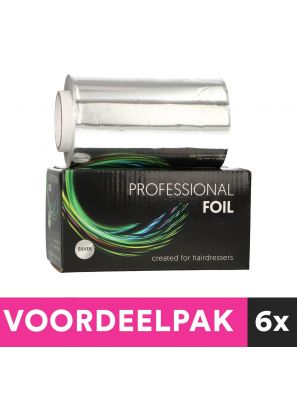 Folie Aluminium Zilver 12cm x 100m 20MU Voordeelpakket