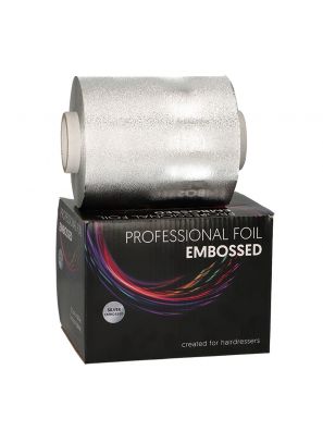 Folie Aluminium Zilver 12cm x 100m 15MU Embossed