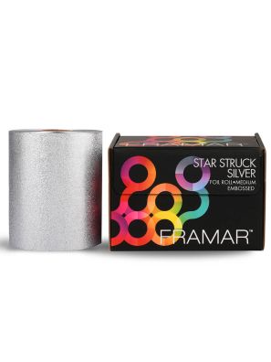 Framar Star Struck Silver Embossed Folie Rol 320FT