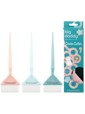 Framar Big Daddy Brush Set Cookie Cutter 3st.
