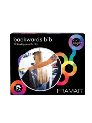 Framar Backwards Bib Clear 50st.
