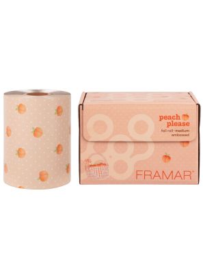 Framar Peach Please Embossed Folie Rol 320FT