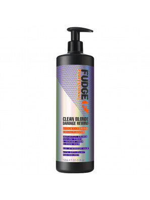 Fudge Clean Blonde Damage Rewind Violet-Toning Conditioner 1000ml