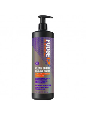 Fudge Clean Blonde Damage Rewind Violet Shampoo 1000ml