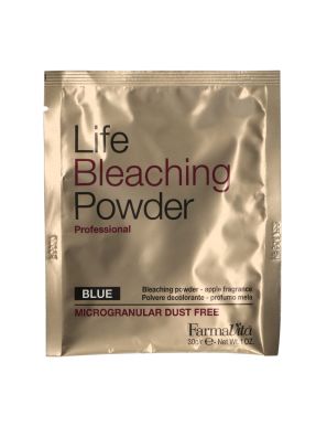 FarmaVita Life Blondeerpoeder Stuifvrij Blauw Sachet 30gr