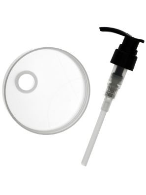 FarmaVita Doseerpomp en Deksel 1000ml Zwart