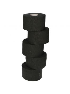 Nekkraag wegwerp op rol 5 stuks Zwart