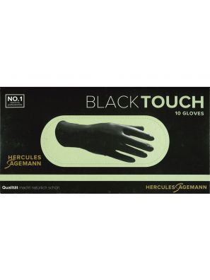 Hercules Poedervrije Handschoenen Black Touch Maat Medium 10 Stuks