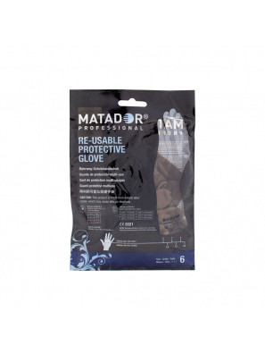 Matador Poedervrije Herbruikbare Handschoenen Goud Maat Small 2 Stuks