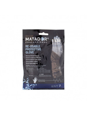 Matador Poedervrije Herbruikbare Handschoenen Goud Maat Medium 2 Stuks