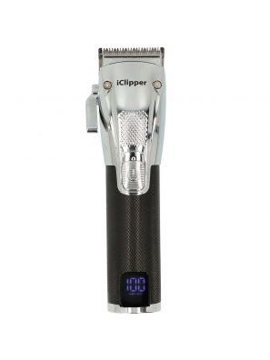 iClipper Tondeuse K33 PRO Draadloos Zilver/Gunsteel